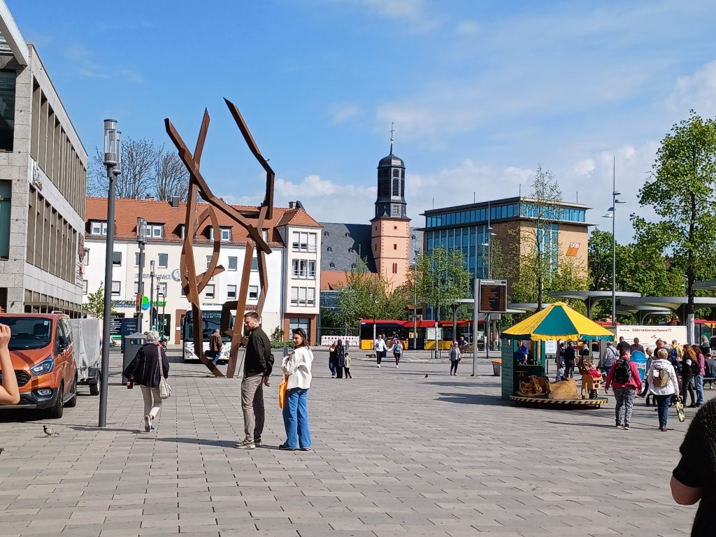 Place du marché de Hanau